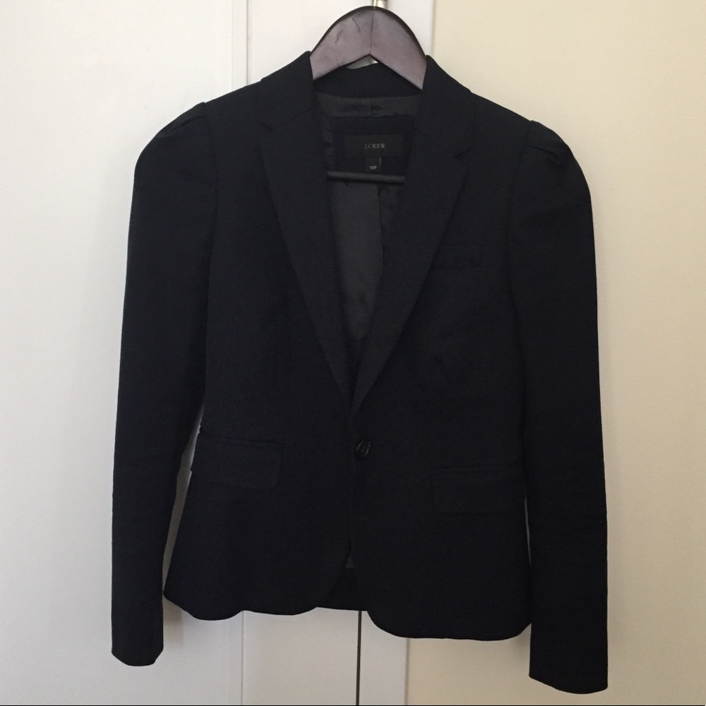 Jcrew stretch cotton blazer, P00